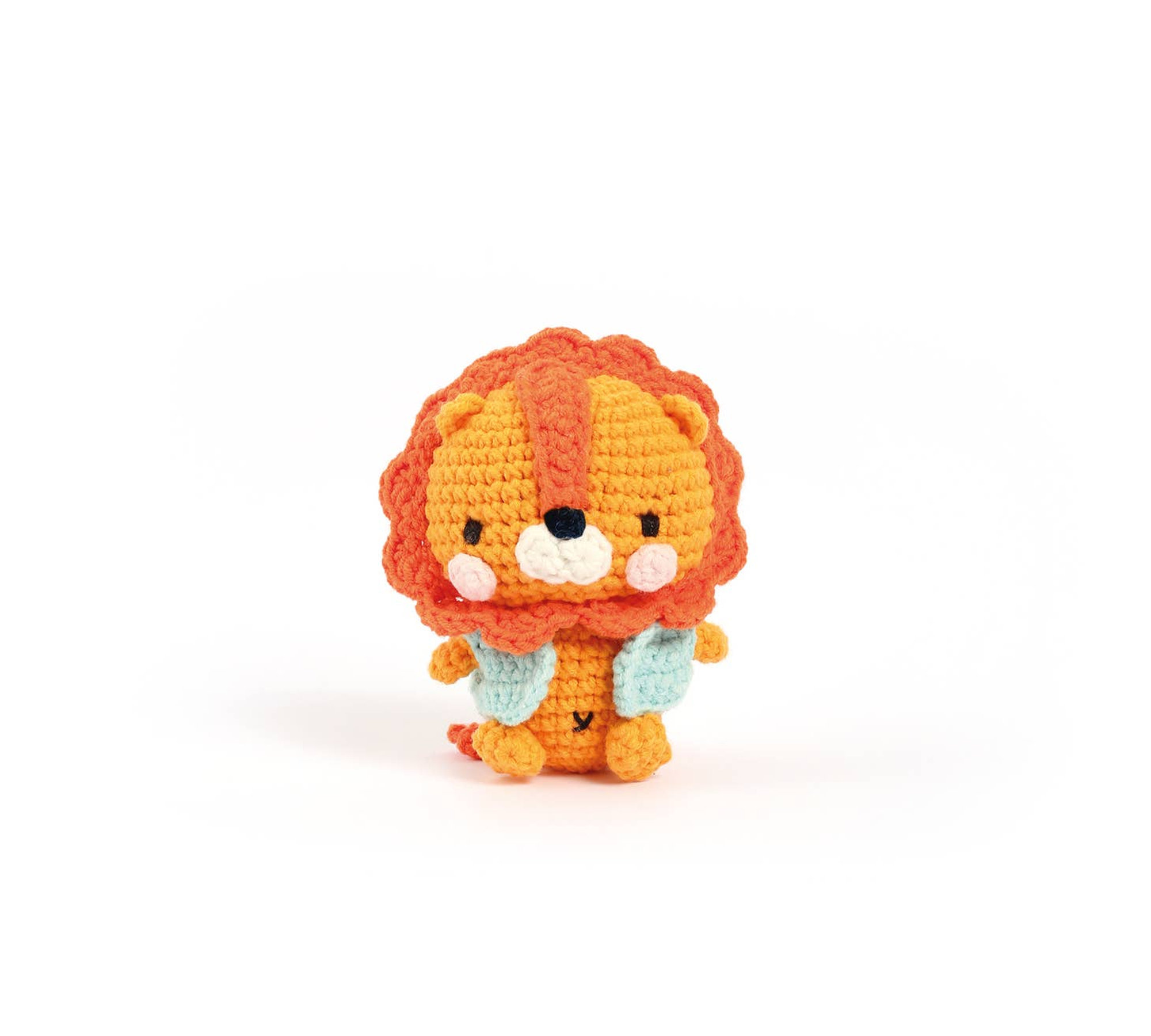 Kit Minigurumi Lion Kazuo au crochet – Amigurumi DIY – Image 3
