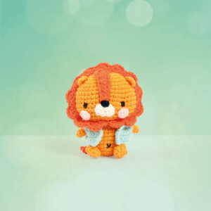 Kit Minigurumi Lion Kazuo au crochet – Amigurumi DIY – Image 2