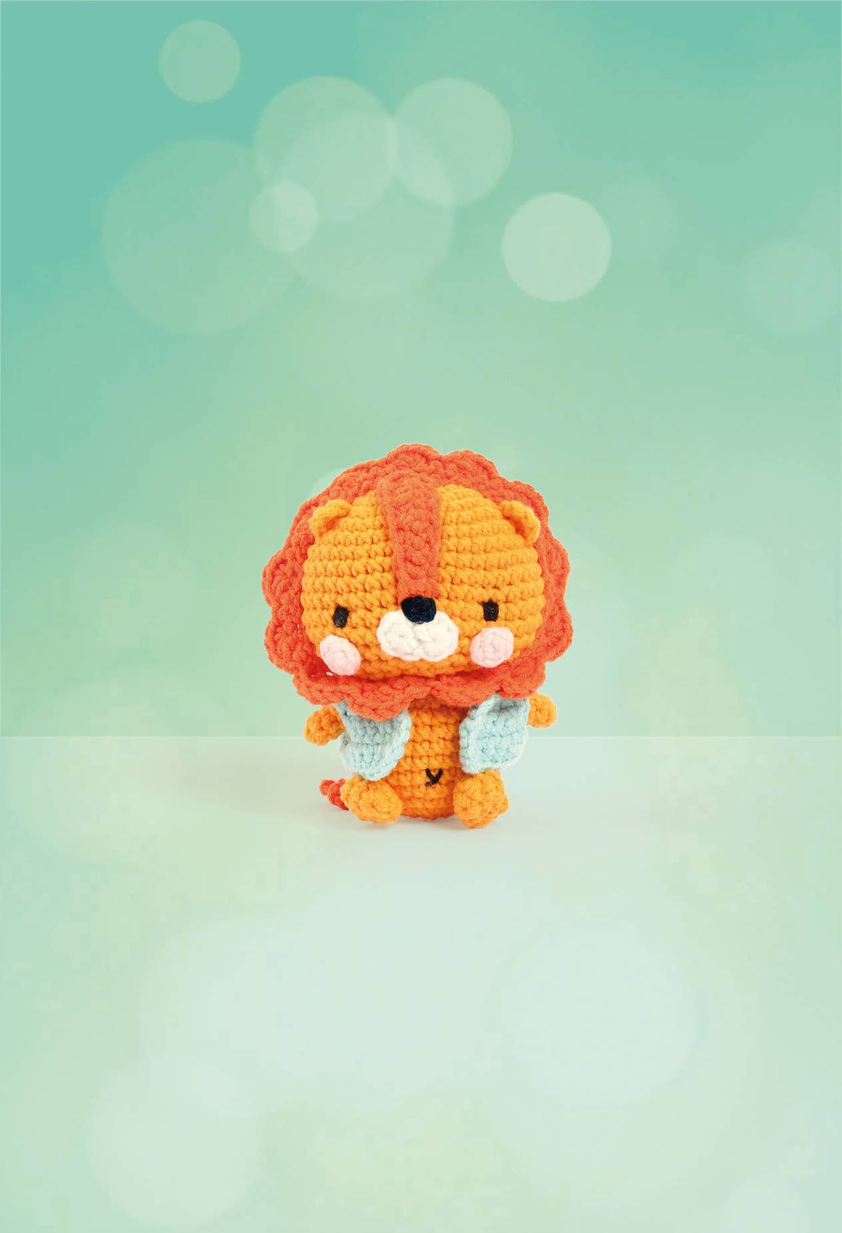 Kit Minigurumi Lion Kazuo au crochet – Amigurumi DIY – Image 2