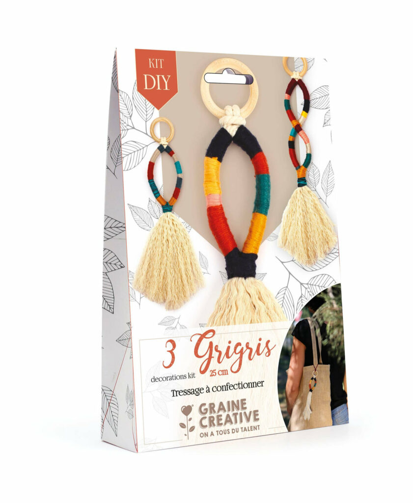 Kit tressage 3 grigris