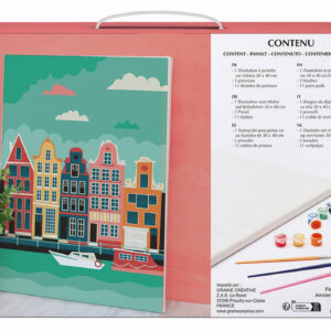 Peinture Amsterdam par Numéro 20x30 – Image 5