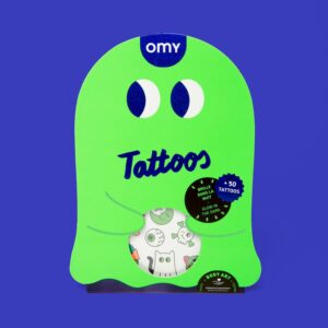 50 Tatoos phosphorescents - Tatoo Boo ! – Image 1